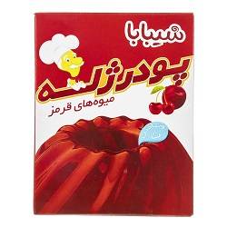 شیبا پودر ژله میوه های قرمز 100گرم